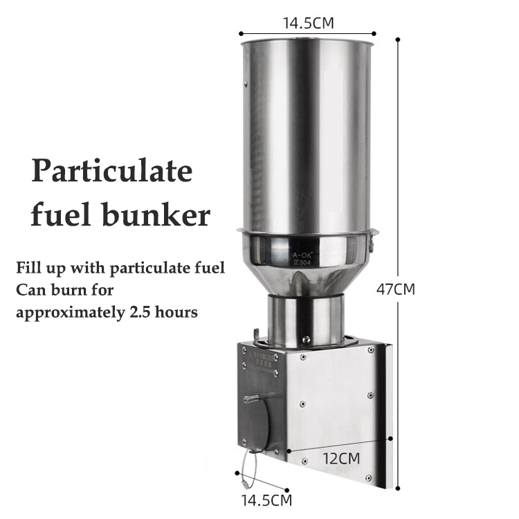 Stainless Steel Portable Foldable Heating Camp Stove for Outdoor Camping Graden Sets