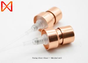 China Aluminium Plastic Spray Bottle Cap Corrosion Resistant For Cosmetic Travel Packaging wholesale
