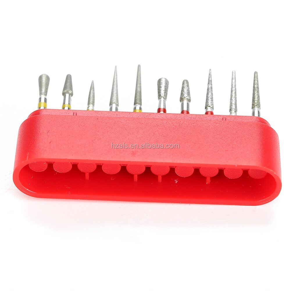 Disinfection Orthodontic Accessory Diamond Dental Bur Holder Aluminium