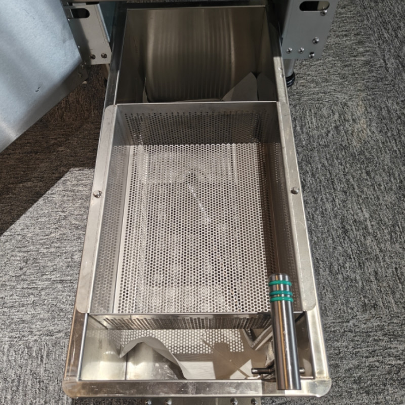 Electric chicken fryer machine commercial Fast Food Pressure Potato Chips Snacks Double Tank