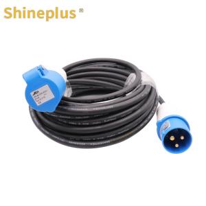 China Industrial Plug Socket Connection Cable SAA Certification Male And Female Head Plug wholesale