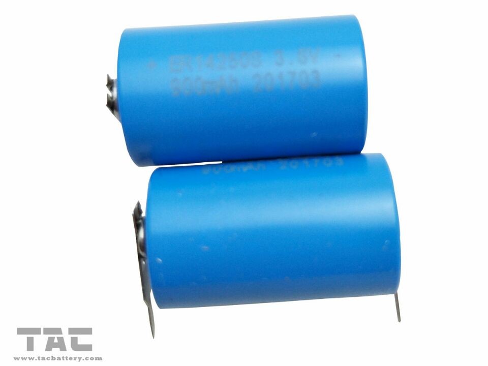 ER12AA LiSOCl2 Battery of 3.6V with High Energy Density for Intelligent water meter