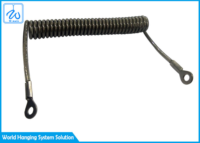 New Designed 1500mm Wire Coil Lanyard For Working At Height