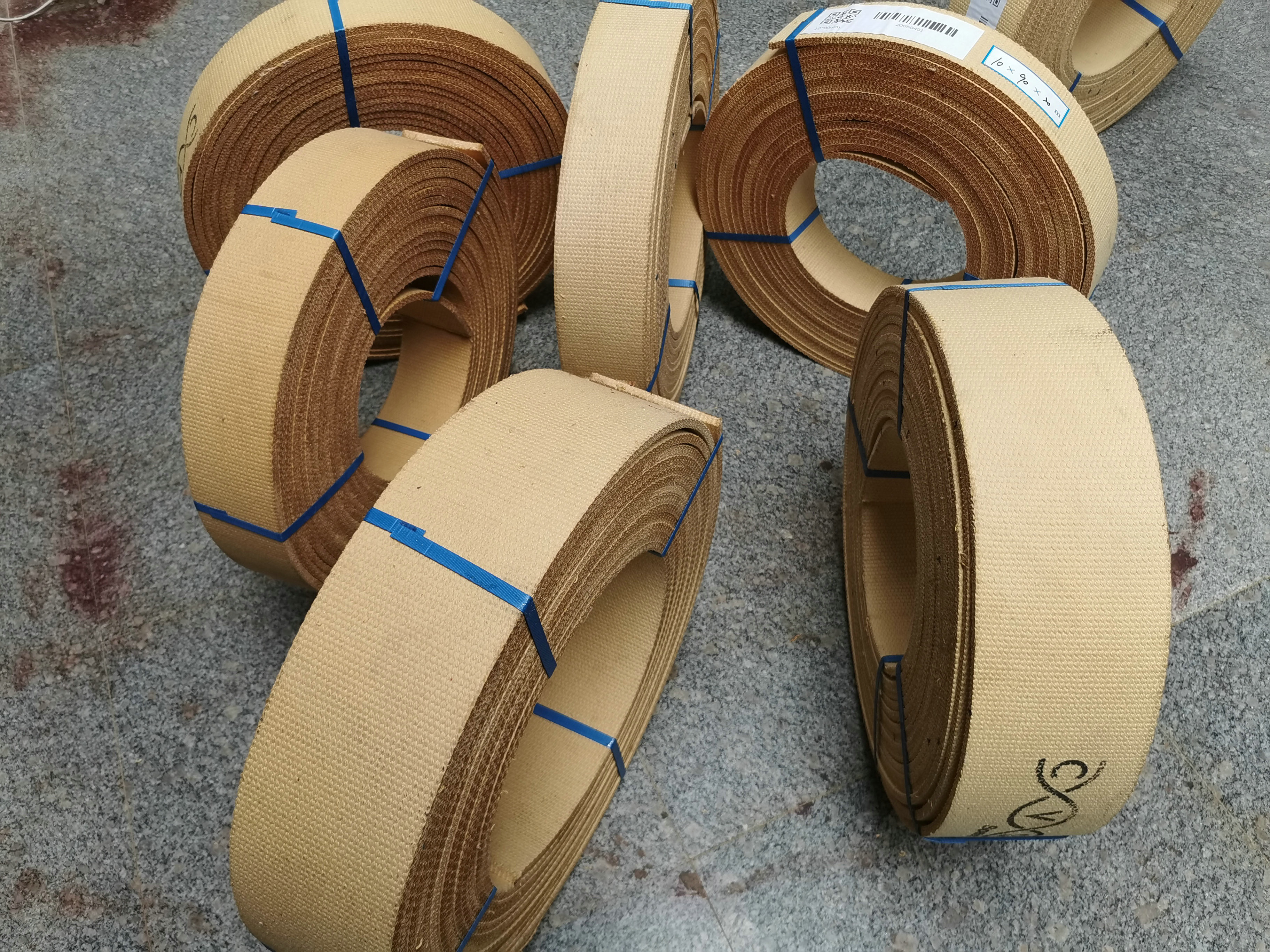 250℃ 10m/Roll Non Asbestos Woven Brake Lining