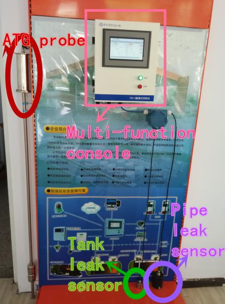fuel tank sensor manufacturer for filing station diesel tank level volume gauge
