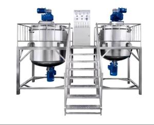 China Automated Stainless Steel Detergent Manufacturing Line With Electric / Steam Heating wholesale