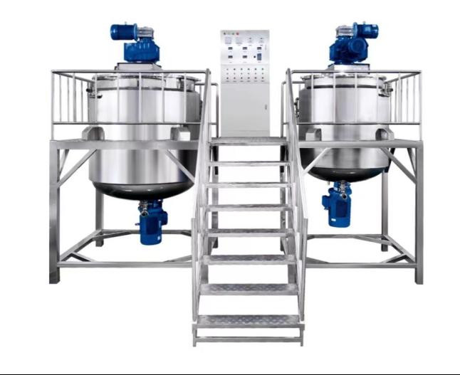 Automated Stainless Steel Detergent Manufacturing Line With Electric / Steam Heating
