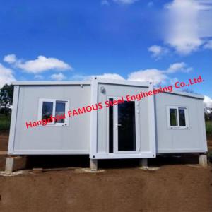 Extended foldable prefab container homes/40ft folding living container