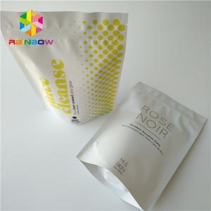 China k Printed Foil Stand Up Cosmetic Packaging Bag Coconut / Coffee Body Scrub wholesale