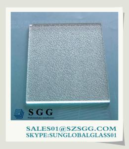 China 6mm Clear Patterned Glass with good price and excellent service wholesale