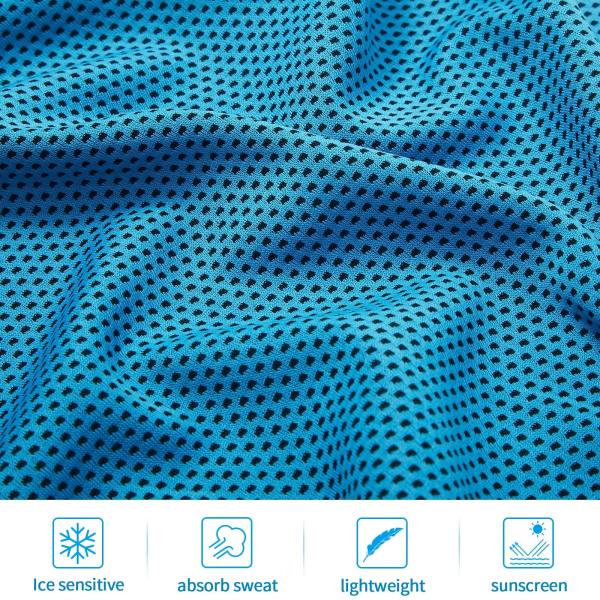 Sports Cooling Towel Custom Logo Quick Dry Microfiber Toalla for Yoga Beach Fitness