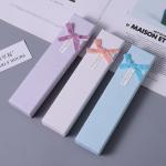 Wholesale Ring Necklace Jewelry Gift Paper Box Velvet Jewelry High End PU