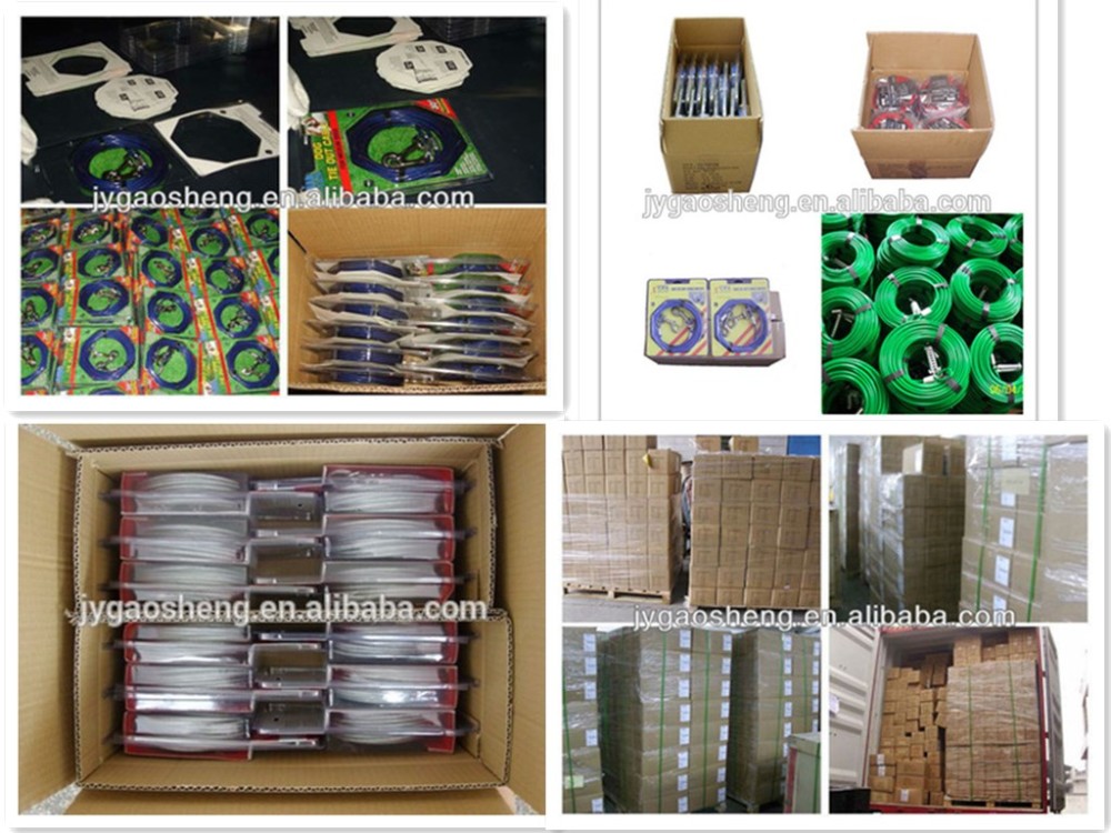 50FT Heavy Duty Dog Trolley System PVC Coated 1.59-4.76mm Diameter