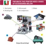 Desktop One Colour Open Ink tray Pad Printer