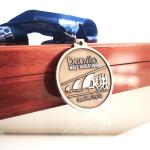 Metal Antique Danville Half Marathon Running Medal with Printed Sublimation