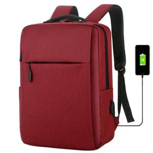 China Anti Theft USB Fashionable Laptop Backpack For Men And Women wholesale