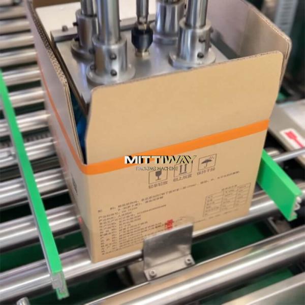 Margarine Bag Folding Machine High Speed Poly Bag Sealer Machine 5KW