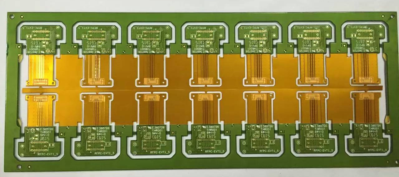 FPC RF Rigid Flexible PCB Flexible Printed Circuit Board for Treatment Equipment