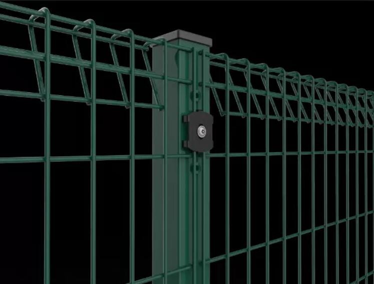 Galvanized Wire Roll Top 3D Wire Mesh Fence Powder Coated Surface Treament