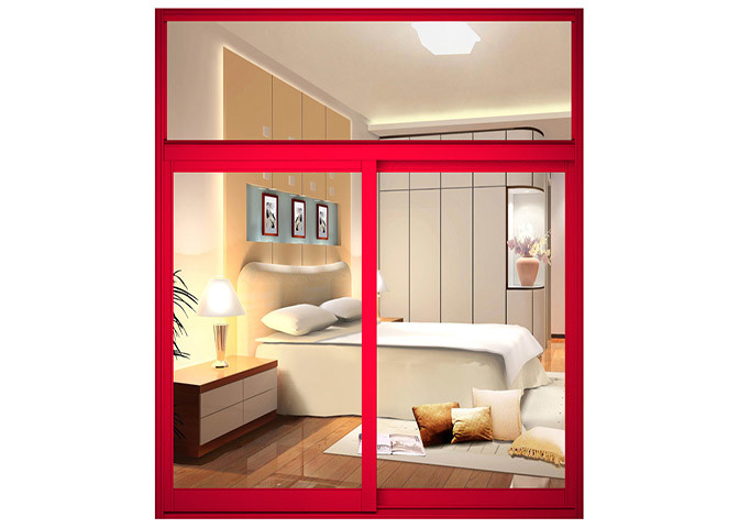 2.0mm Glue Injection Aluminium Window Extrusions Heat Insulation