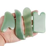 Green Aventurine stone Gua Sha Body Massage Jade Gua Sha board