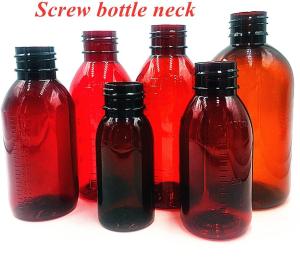 China Suspension Medical Syrup Bottles With Thread Mouth For Liquid wholesale
