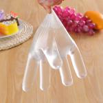 Embossed Surface Food Touch Disposable Plastic Gloves