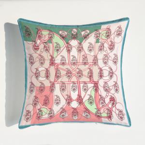 China Home Decor Printed Cushion Cover Fashion Luxury Square Jacquard Throw Pillow wholesale