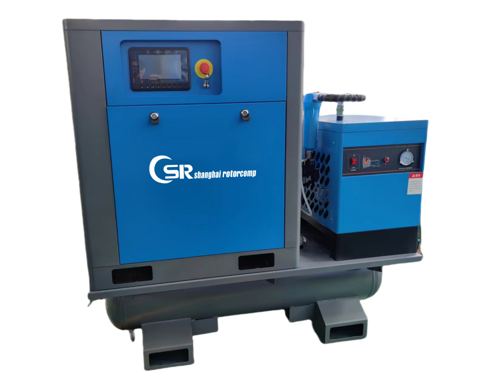 Efficiency Electric Rotorcomp LGSD(C)-7.5 Series Screw Air Compressor With Variable Frequency Drive