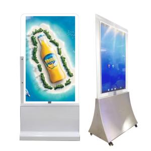 China Ultra Thin Double Sided OLED Advertising Media Player wholesale