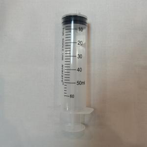 China 3 Parts Disposable Sterile Syringe Transparent Without Needle Eccentric wholesale