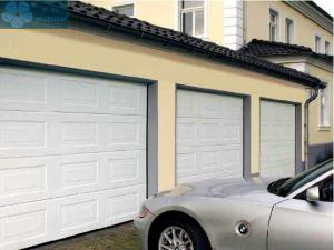 China 3m Length Residential Sectional Overhead Garage Door wholesale