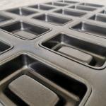 18 Links 1.0mm Round Silicone Muffin Pan Smooth Surface