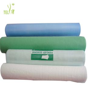 China ISO13485 60cmx100m Disposable Non Woven Bed Sheet For Hospital wholesale
