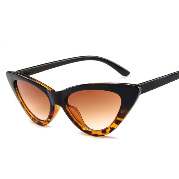 Retro Vintage Narrow Cat Eye Sunglasses Women Cat Eye Clout Glasses Plastic