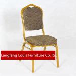 Stylish Velvet Dining Chairs Gold Legs For Banquet / Dinner Party