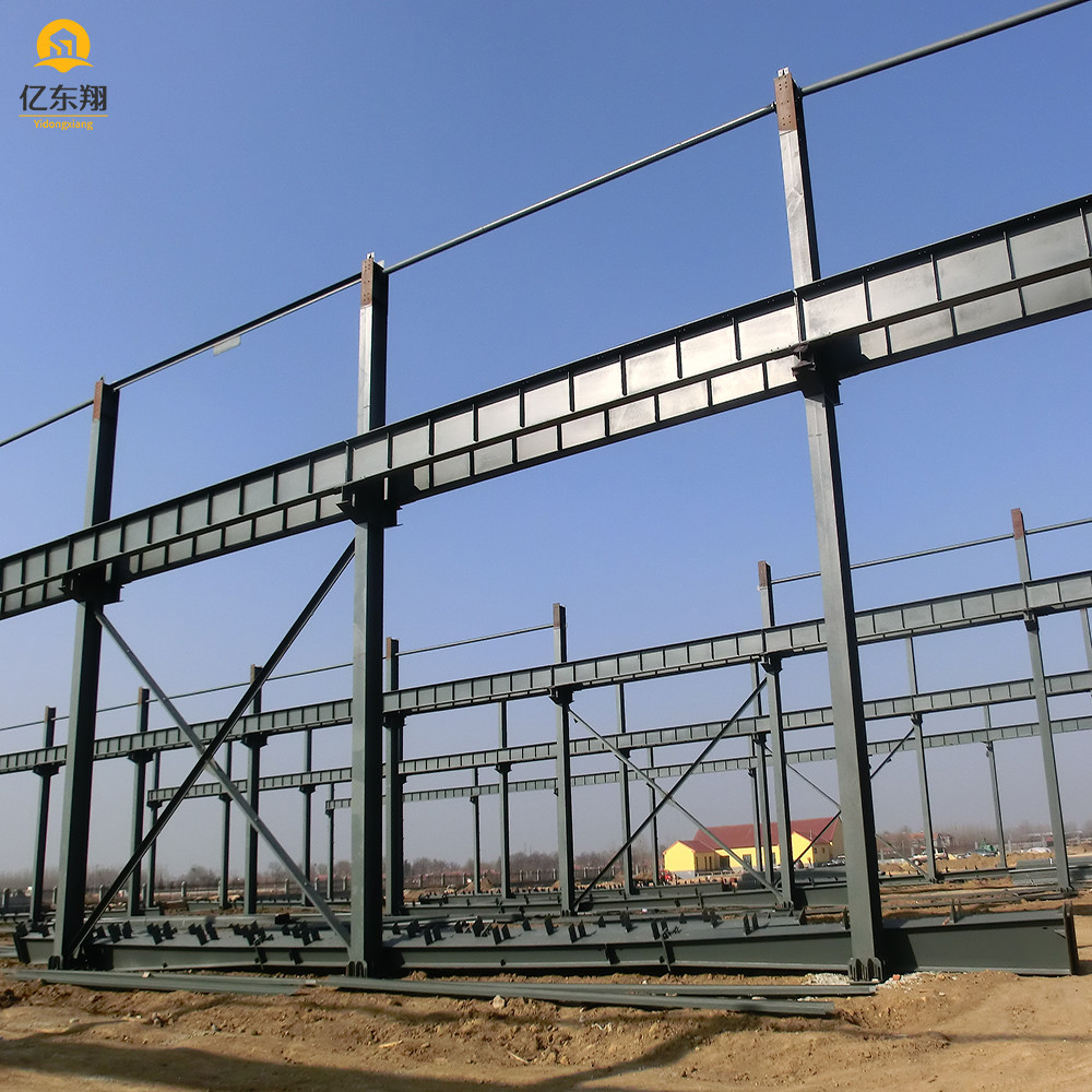 Prefab Space Frame Steel Structure Building Metal Warehouse Construction