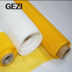 China 110 polyester screen printing mesh yellow count print wholesale