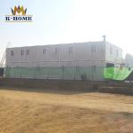 Custom Built Prefab Modular Homes 20ft Office Container With Toilet