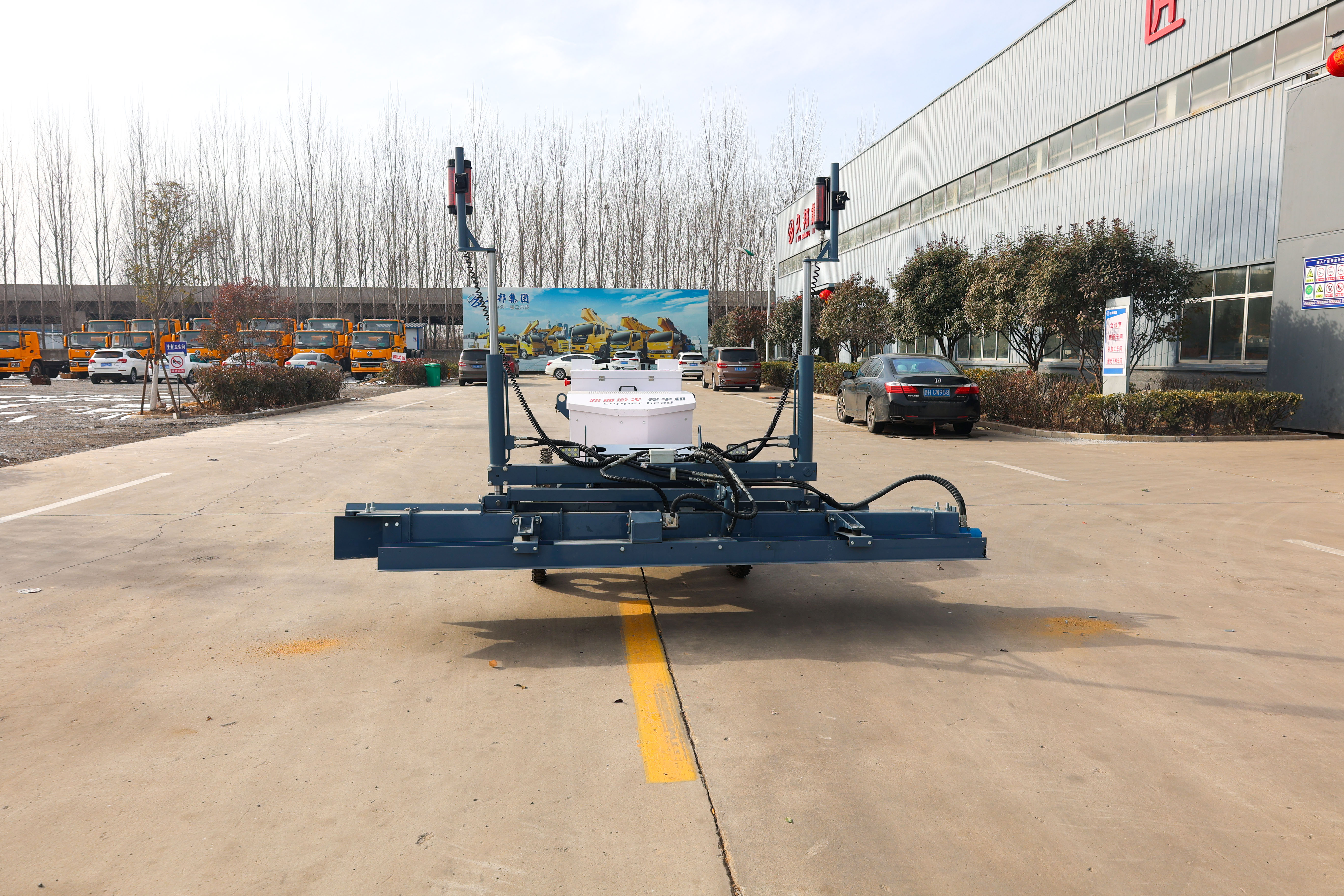 Hight Quality Floor Levelling Mini Concrete Paver Concrete Laser Screed Floor Machine
