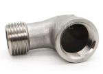 SS304 SS316 150PSI Threaded Stainless Steel Tapered Fittings Street Elbow