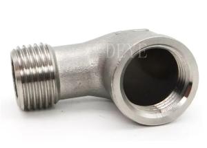 China SS304 SS316 150PSI Threaded Stainless Steel Tapered Fittings Street Elbow wholesale