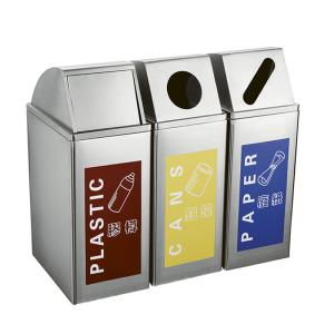 China 45L Multi Compartment Trash Can wholesale