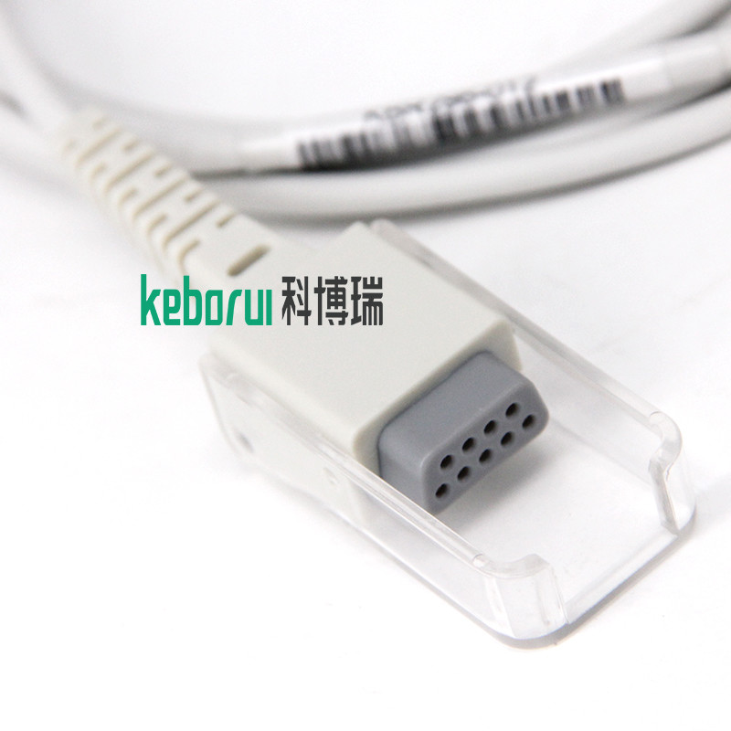 DB9 Connector TPU Jacket SPO2 Extension Cable For Comen 12 Pin To DB9F