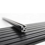 Industrial Aluminum Profile National Standard 2020T Black 3D Printer Aluminum