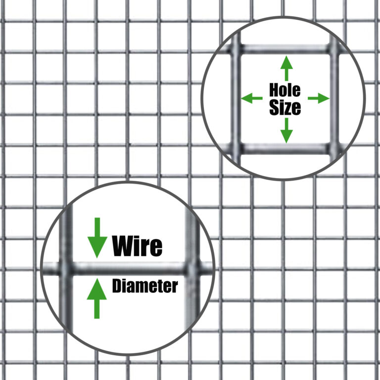 14 Gauge Welded Wire Fencing Farm Fence For Garden Hot Dipped Galvanized Welded Wire Mesh