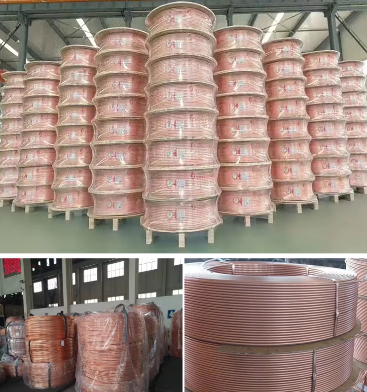 Customizable Cutting Service NXF Essential Copper Pancake Coil 3/4" 19mm x0.8mmx15m for Refrigeration Air Conditioners