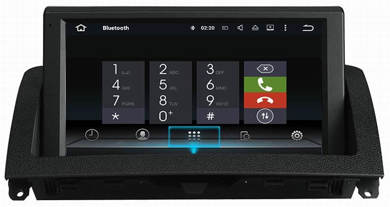 Ouchuangbo original car style 8 inch car audio gps for Mercedes Benz W204 C200 C220 C300 2007-2011 android 9.0 OS 4+64