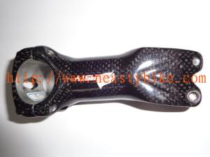 China ST-NT-CA02 bicycle parts full carbon stem 80-100mm carbon frame parts carbon and alloy wholesale