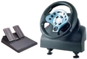 China Video Game Steering Wheel Compatible P3 Win98 / ME / 2000 / XP wholesale
